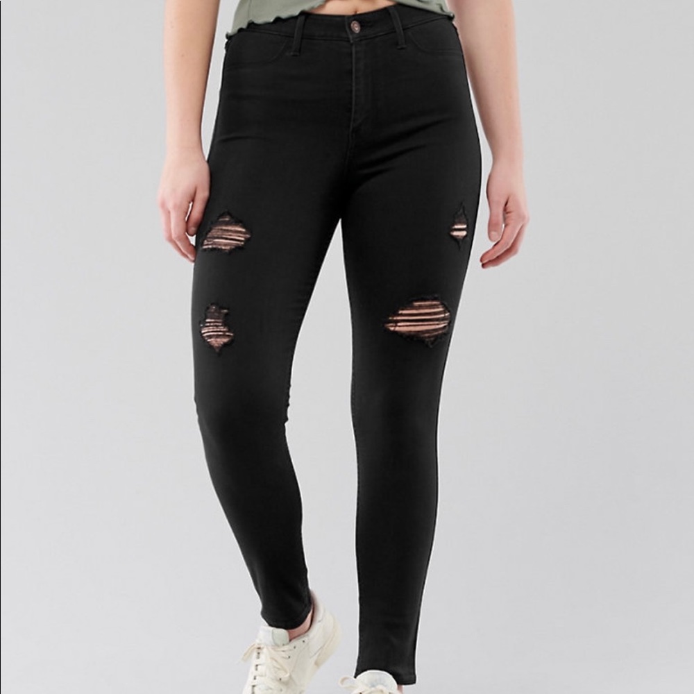 Curvy Hollister High-Rise Jean Legging